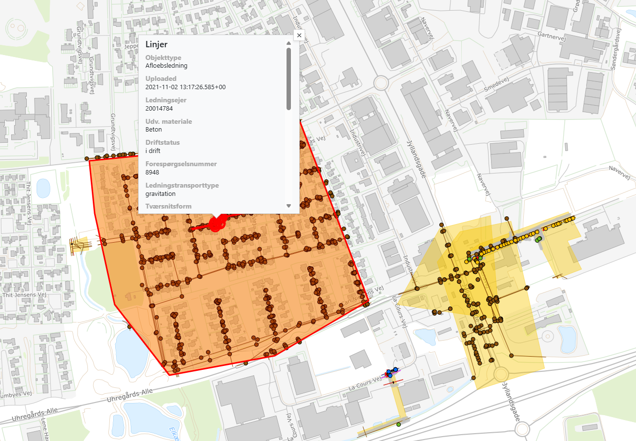 Oversigtskort, Map Connect Graveassistent