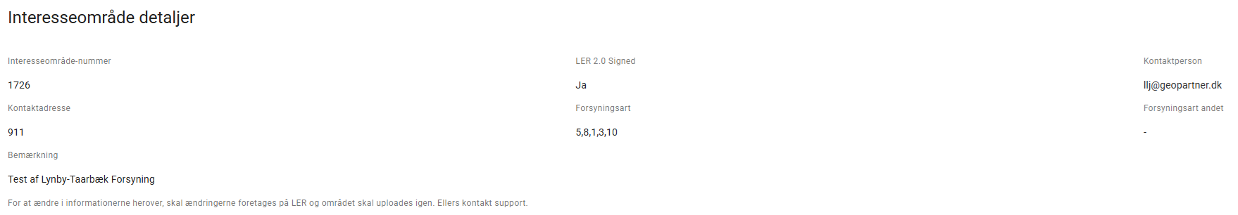 Interesseområde detaljer