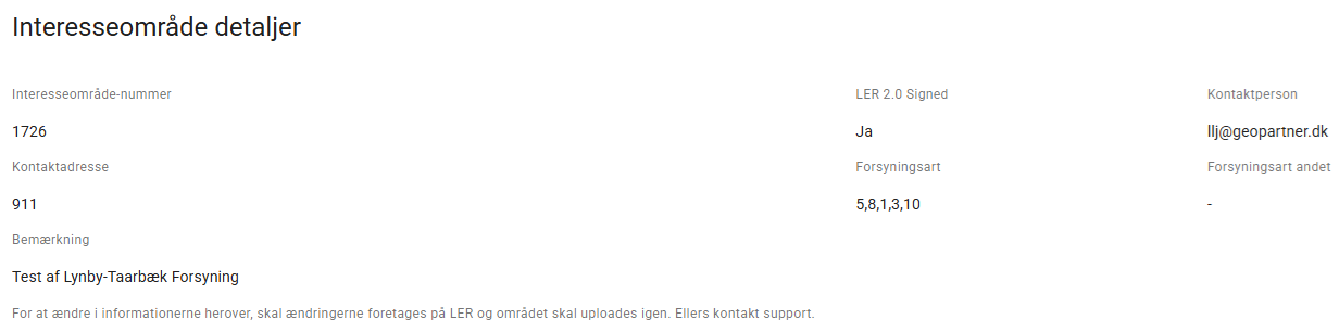 Interesseområde detaljer