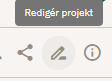 Rediger projektegenskaber
