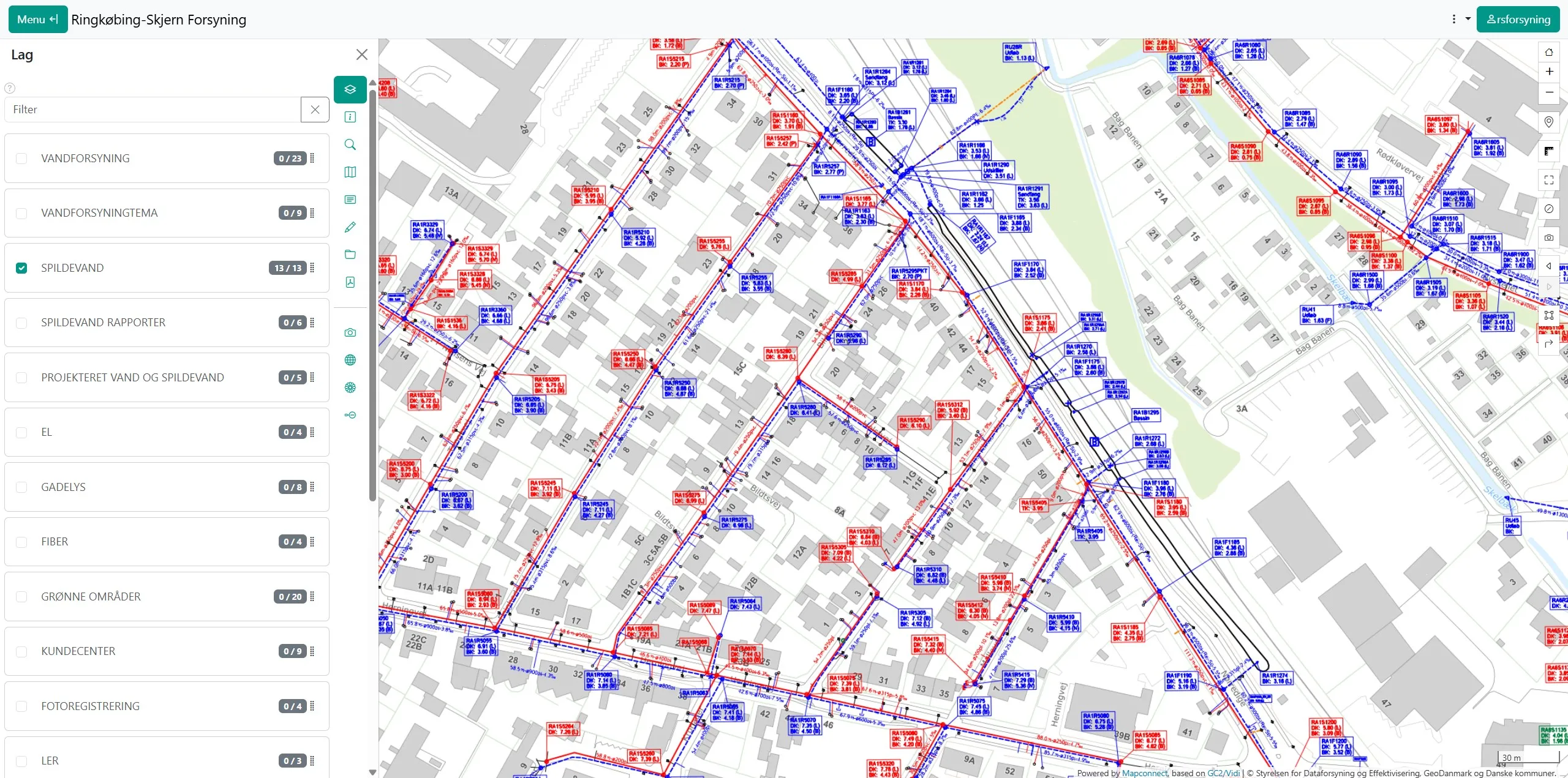 Map Connect eksempel
