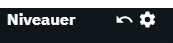 Tandhjul til indstillinger for niveauer